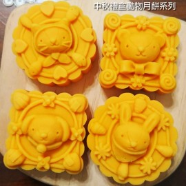 SP0815-AS-中秋節限定手工皂動物餅乾造型禮盒-單入