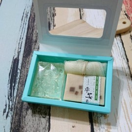 B003-手工皂單入包裝-愛心盒