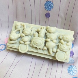 M003-動物園專車-手捏造型模