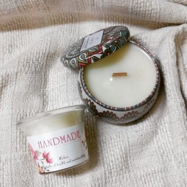 W006-白葡萄柚香氛/薰衣草精油-大-環保大豆香氛蠟燭..